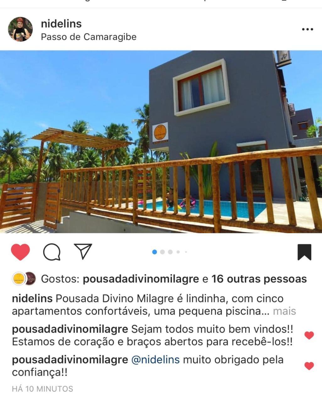 Pousada Divino Milagre Passo de Camarajibe Buitenkant foto